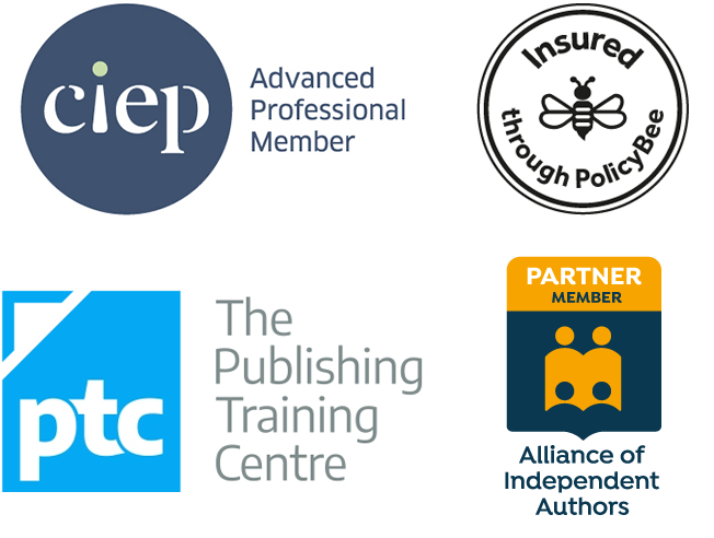 Trained by the CIEP and the PTC. Partner Member of ALLi. Professionally insured by PolicyBee.